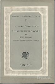 Il pane casalingo, di J. Renard, 1952