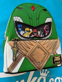 Green Ranger Mini Backpack Loungefly Power Rangers