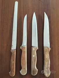 set n. 4 coltelli da cucina