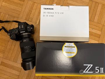 Fotocamera Nikon z5II e Tamron 35-150mm F2-2.8