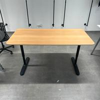 Scrivania ikea 160 x 80 cm gambe regolabili