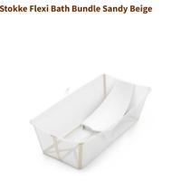 Stokke Flexi Bath Bundle Sandy Beige NUOVO