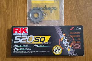 Catena + pignone RK TAKASAGO CHAIN 520 O-RING