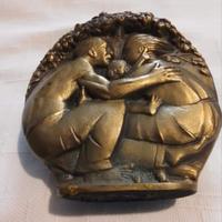 Angelo Grilli Medaglia Scultura in bronzo 