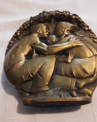 Angelo Grilli Medaglia Scultura in bronzo 