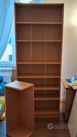 Libreria Billy Ikea color ciliegio più top