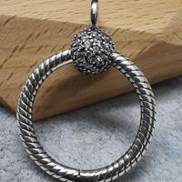 Pandora Pendente Pandora O Medio pavé 399097C01