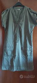 Vestito verde militare kwoman taglia 46