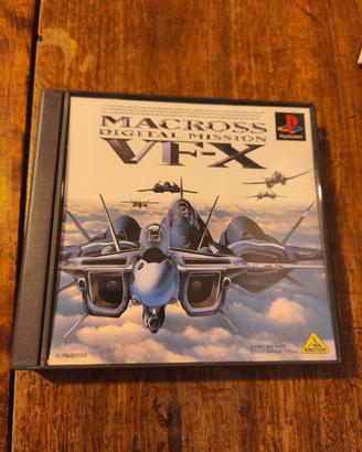 Sony PlayStation PS1 Macross Digital mission VF x
