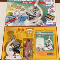 Clementoni, Microscopio super Kit. Gioco educativo