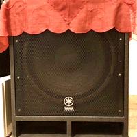 Subwoofer attivo professionale per dj yamaha SW500