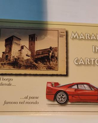 cartolina Ferrari F40 Maranello