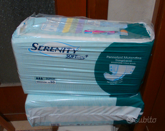 serenity soft dry pannoloni mutandina traspiranti