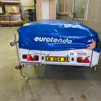 Carrello tenda con sistema ribaltabile