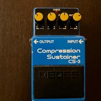 Boss CS‑3 Compressor Sustainer Made in Japan