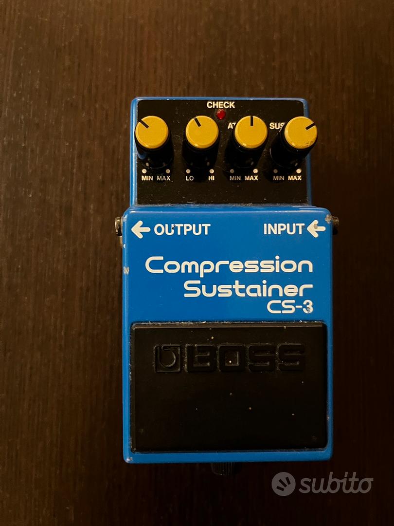 BOSS CS-2 Compressor Sustainer - Pedale Effetto Analogico Usato, Made In Japan - Foto 2