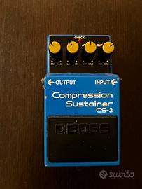 Boss CS‑3 Compressor Sustainer Made in Japan