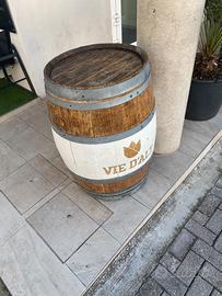 Botte in legno – arredo/tavolino