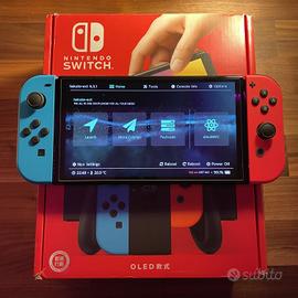 Nintendo Switch OLED - SD 256GB - Nuova con access