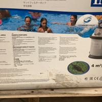 Pompa e filtro per piscina 4 m_cubi/ora