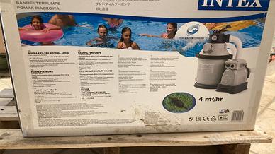 Pompa e filtro per piscina 4 m_cubi/ora