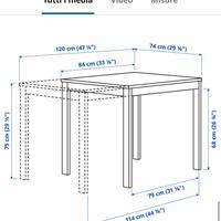 Tavolo allungabile ikea