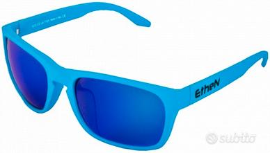 Occhiali da sole Ethen ice blu azzurro lente blu