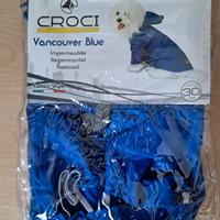 Impermeabile cane Vancouver blue CROCI