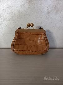 Borsa Furla originale in pelle color cammello