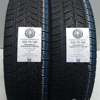 2 gomme 225 75 16c continental a40660