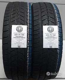 2 gomme 225 75 16c continental a40660