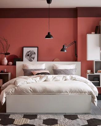 LETTO IKEA MALM 160x200 CON 4 CASSETTONI