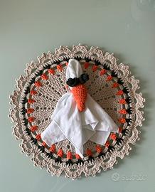 Sotto Piatto carota e portatovaglio carotina