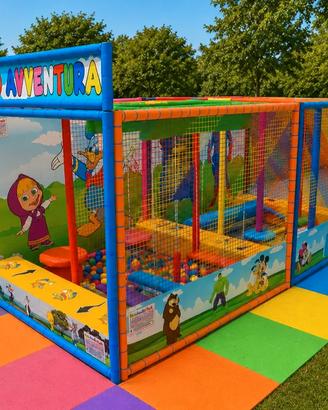 Ninja Warrior Percorso Avventura per Parchi Gioco
