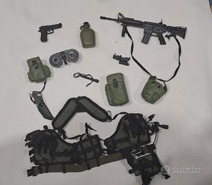 set 1  Aquila  berretto verde 