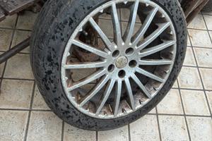 2 Cerchi in lega originali Alfa Romeo 17 “