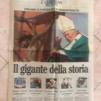 giornali e riviste d'epoca - papa Wojtyla