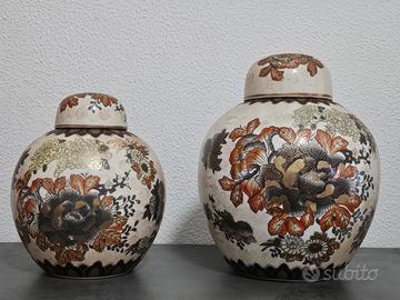 Vasi cinesi antichi in coppia anni 20 circa