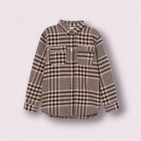 Giacca-camicia in twill di cotone da ragazza