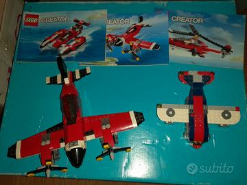2 aerei lego creator originali