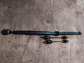 Albero di trasmissione e semiassi post panda 4x4