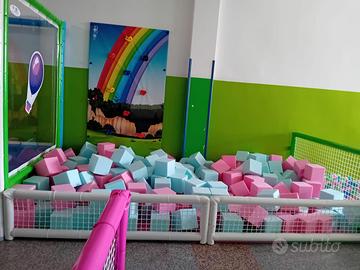 CUBI DI SPUGNA IGNIFUGHI PER BAMBINI-SALE FESTE