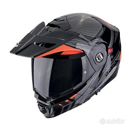 Casco modulare Scorpion ADX-2 NERO ROSSO