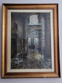 Quadro Bonvicini Antonio Milano 800