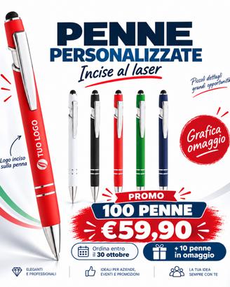 Penne personalizzate