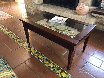 Tavolino vetrinetta