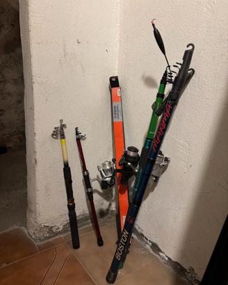 Attrezzatura pesca completa