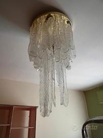 Lampadario vetro murano