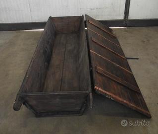 Baule - cassapanca - contenitore in legno