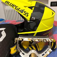 Casco bici +  Maschera